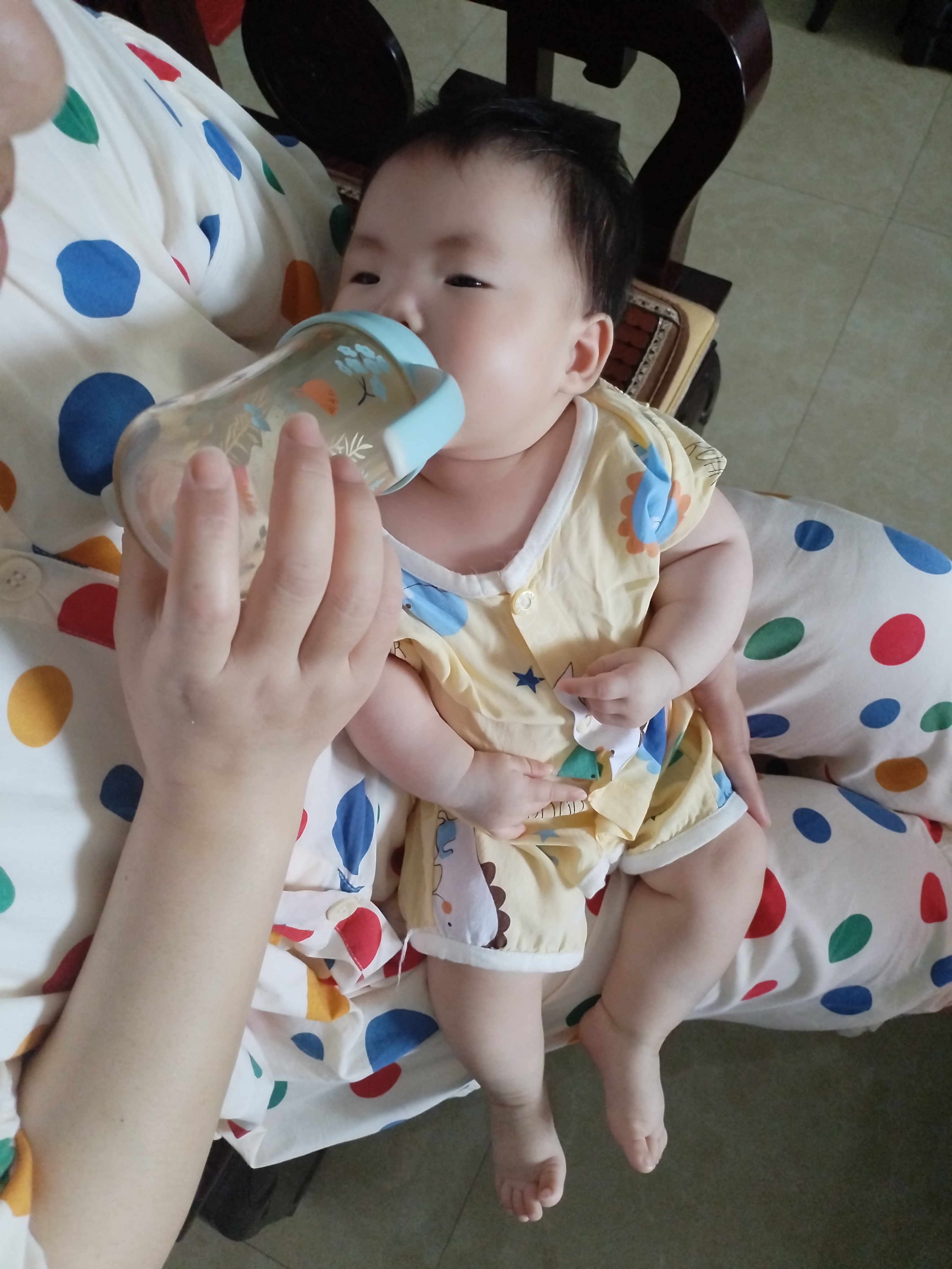 爸妈要按时喂养小宝宝
